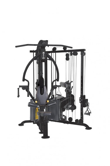 Megatron Corner Gym - Muscle D Fitness - Leg Extension/Leg Curl - Cable Fly - Functional Column - Chest Press - Seated Row - Lat Pulldown